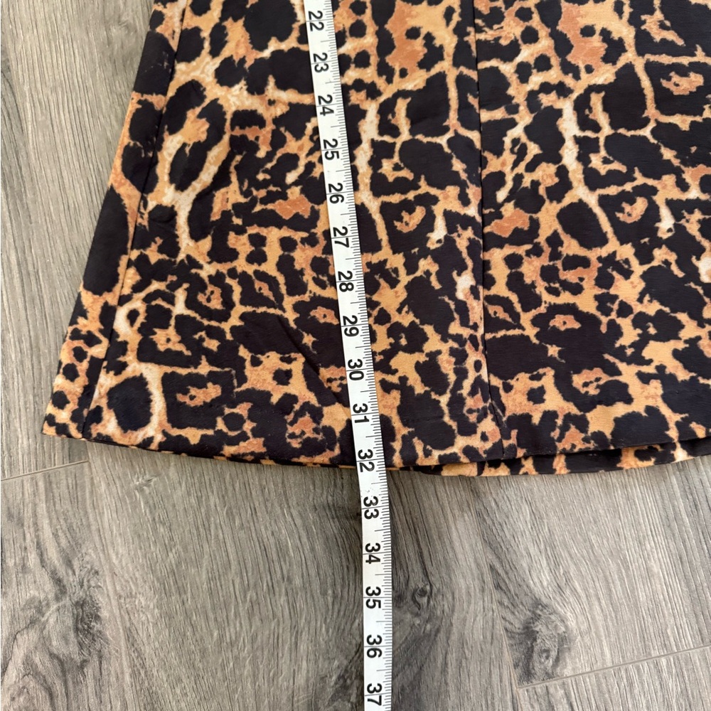 Stylish Leopard Print Midi Skirt NWT - Picture 9 of 11